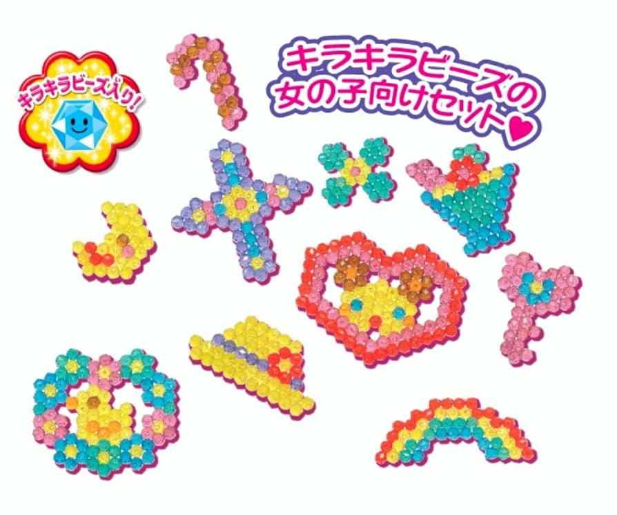Amazon.co.jp: アクアビーズ 別売り ビーズセット 【 キラキラ
